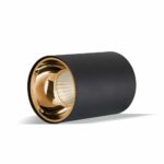 Normal cylindrical panel light