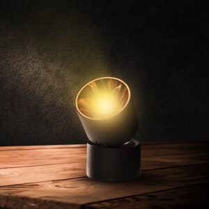 Cylindrical Track Light Head (White)