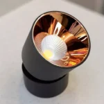 Cylindrical Track Light Head (White)