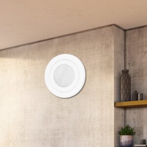 Round Surface Recessed Panel Light