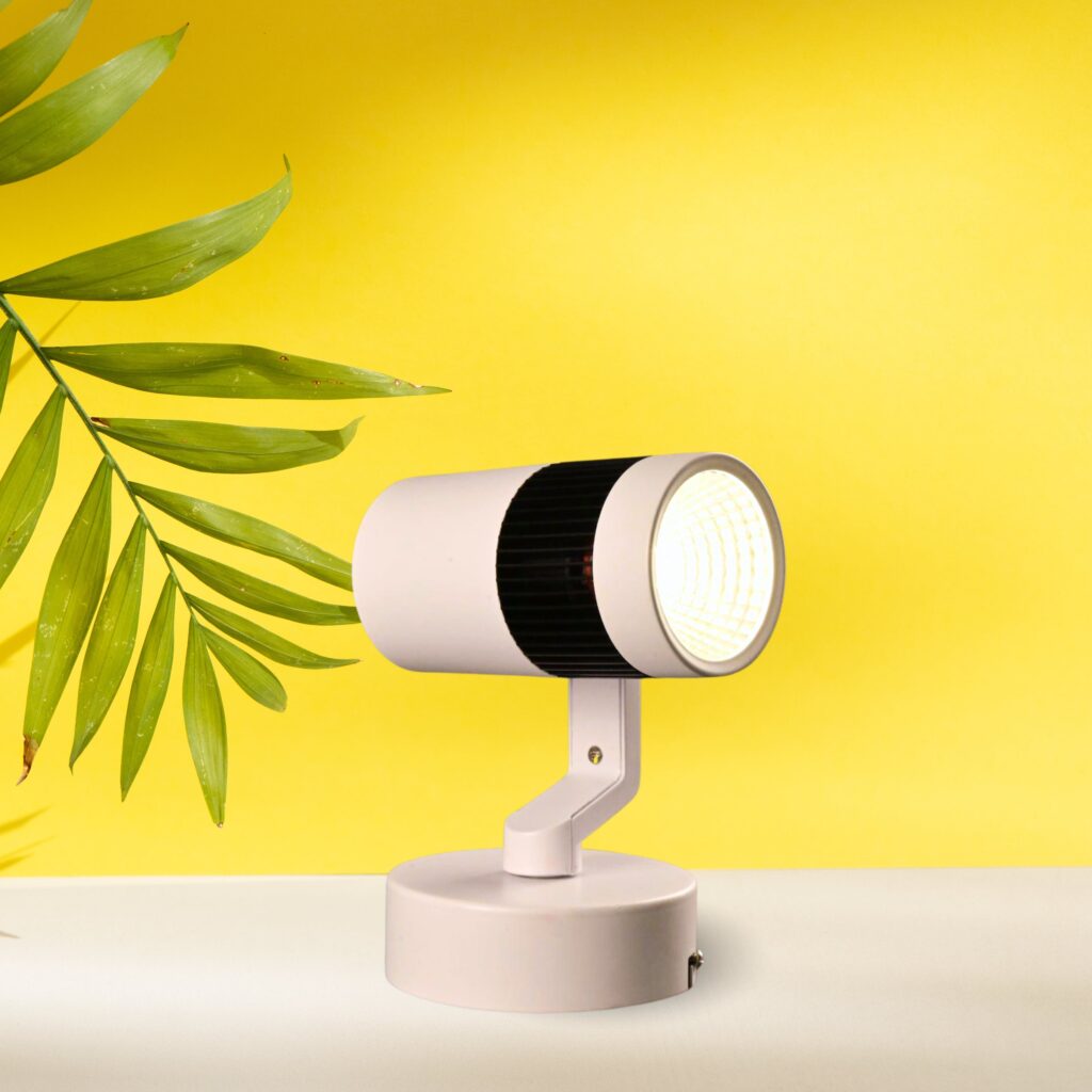 White Adjustable Spot